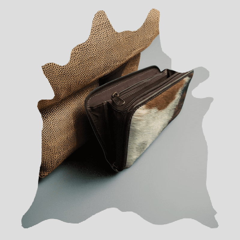 Cowhide Wallet For Women